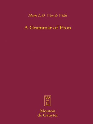 cover image of A Grammar of Eton